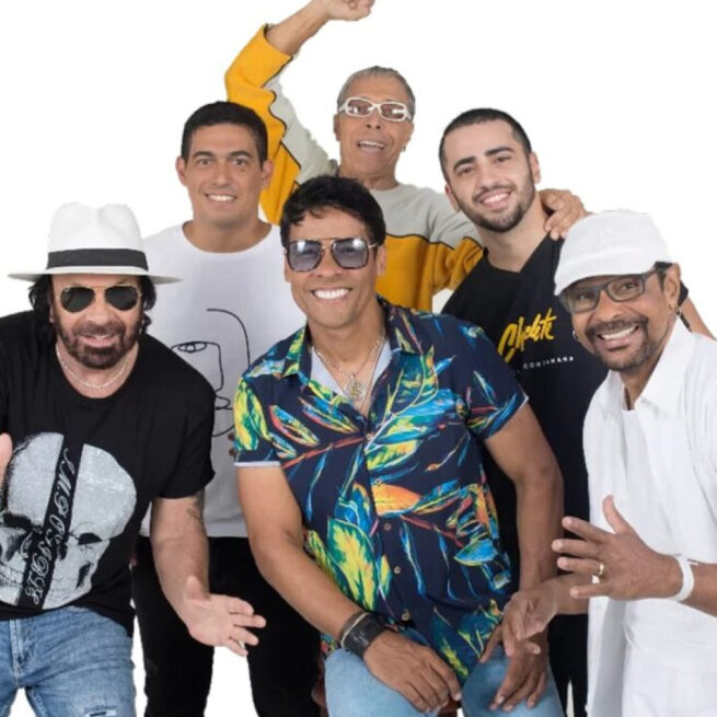 foto da banda Chiclete com Banana